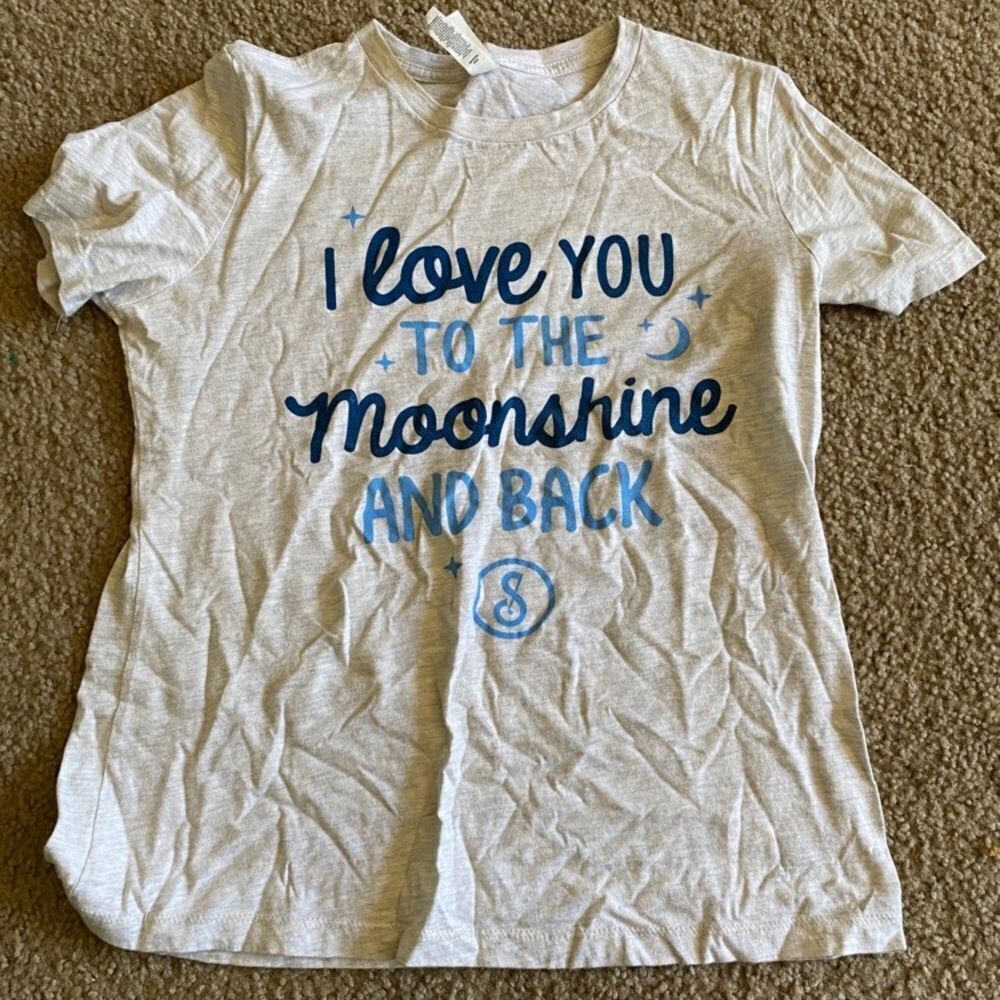 Womens Moonshine I Love You Tshirt
